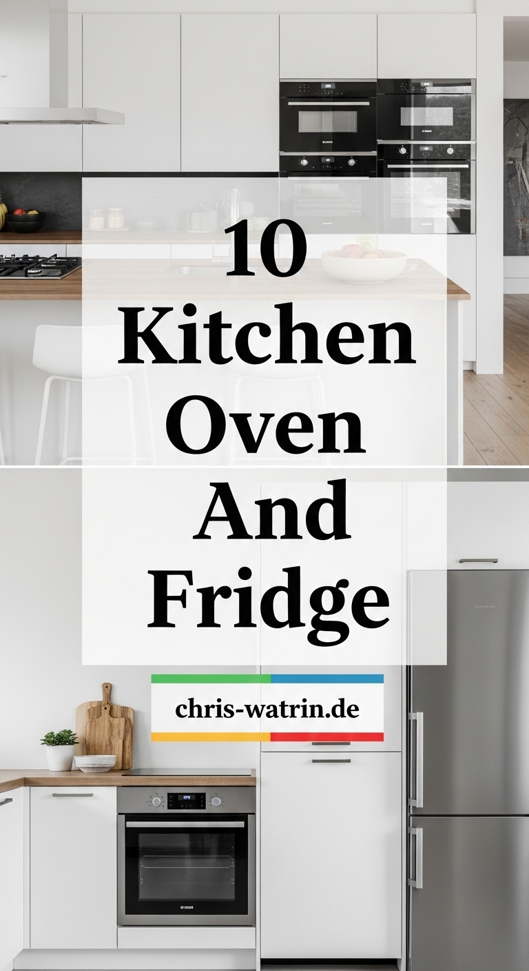 10 Kitchen Oven And Fridge