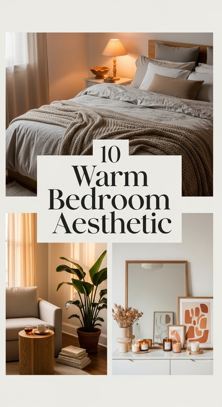 10 Warm Bedroom Aesthetic