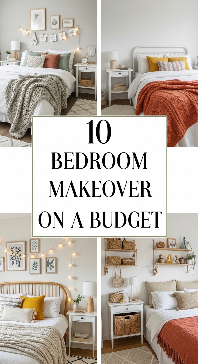 10 Bedroom Makeover On A Budget
