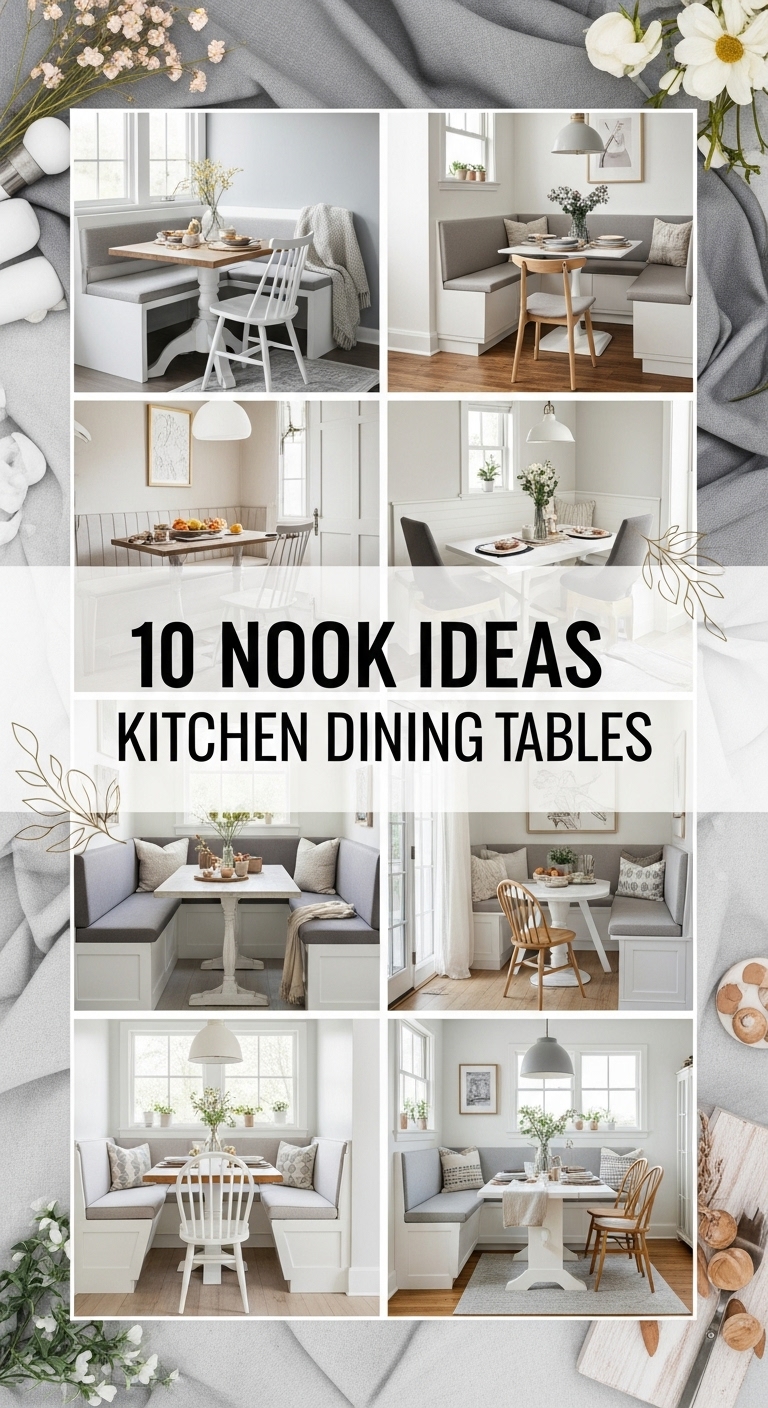 10 Nook Ideas Kitchen Dining Tables