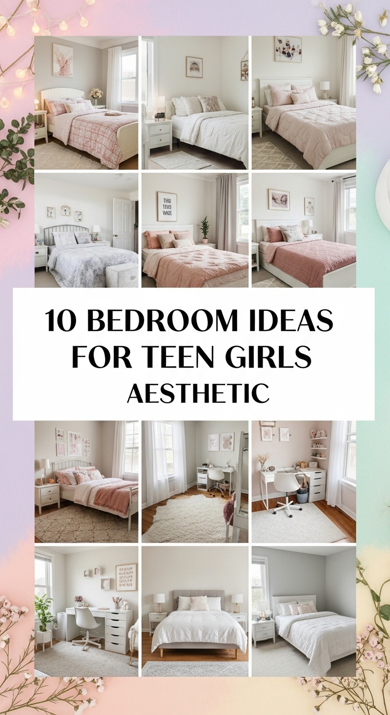 10 Bedroom Ideas For Teen Girls Aesthetic