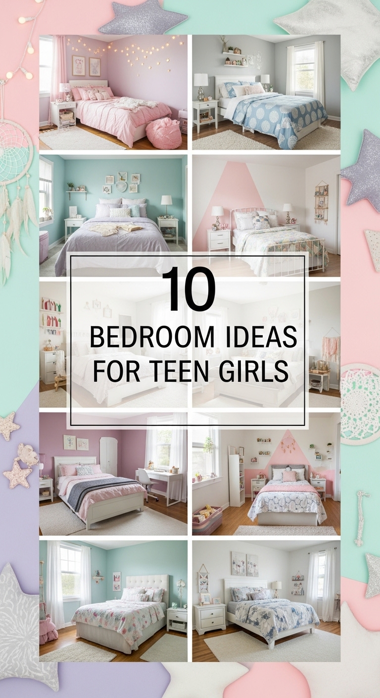 10 Bedroom Ideas For Teen Girls