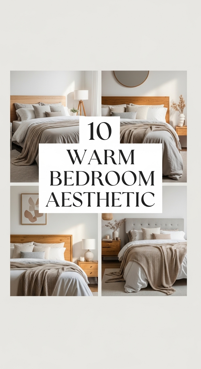 10 Warm Bedroom Aesthetic