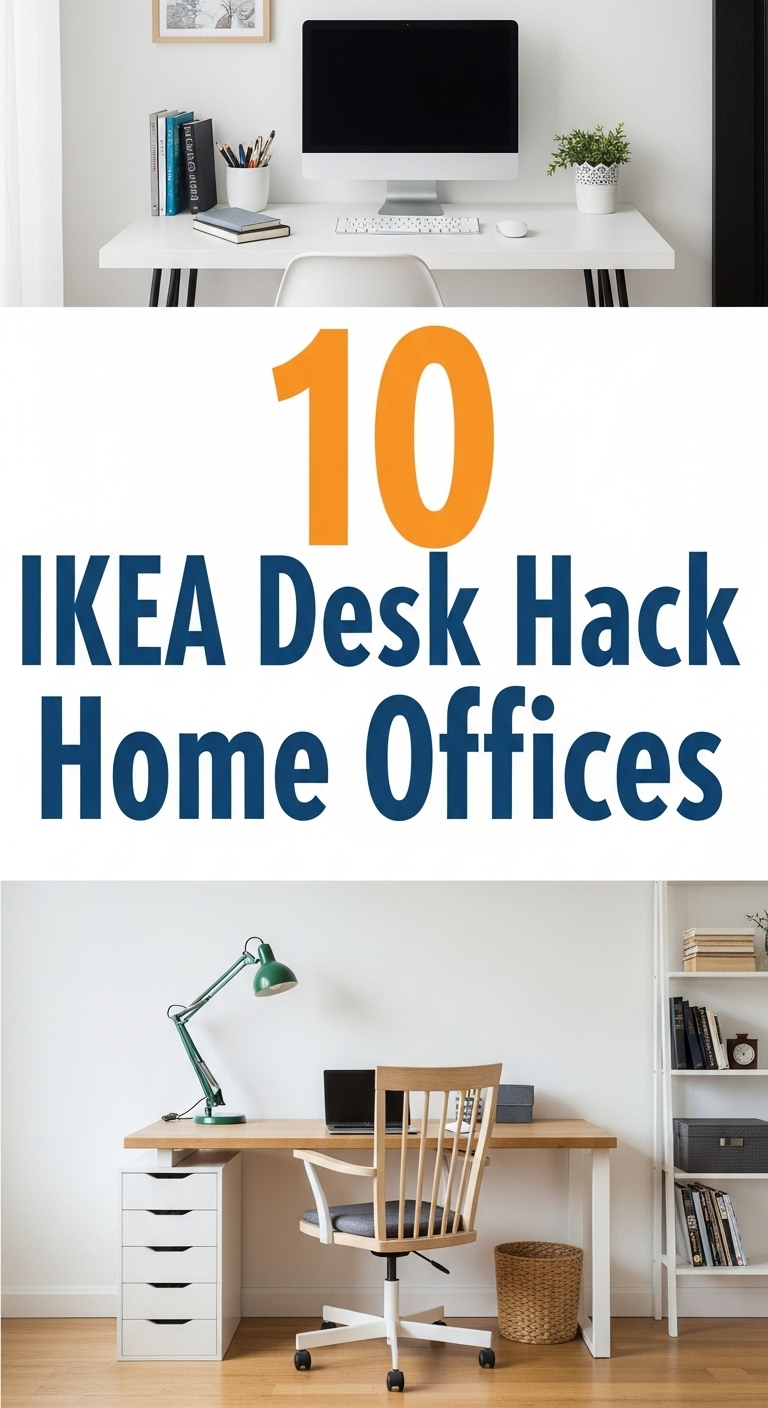 10 Ikea Desk Hack Home Offices