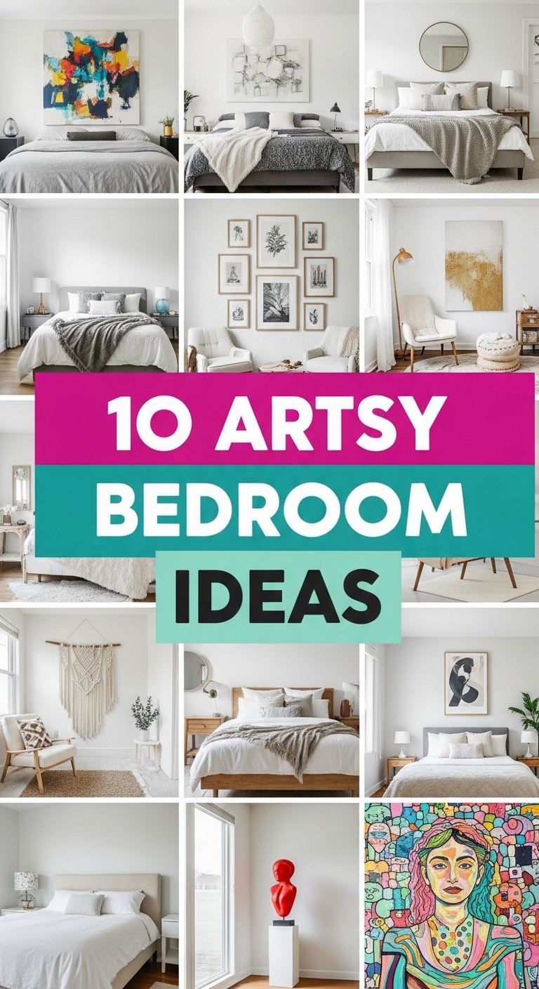 10 Artsy Bedroom Ideas
