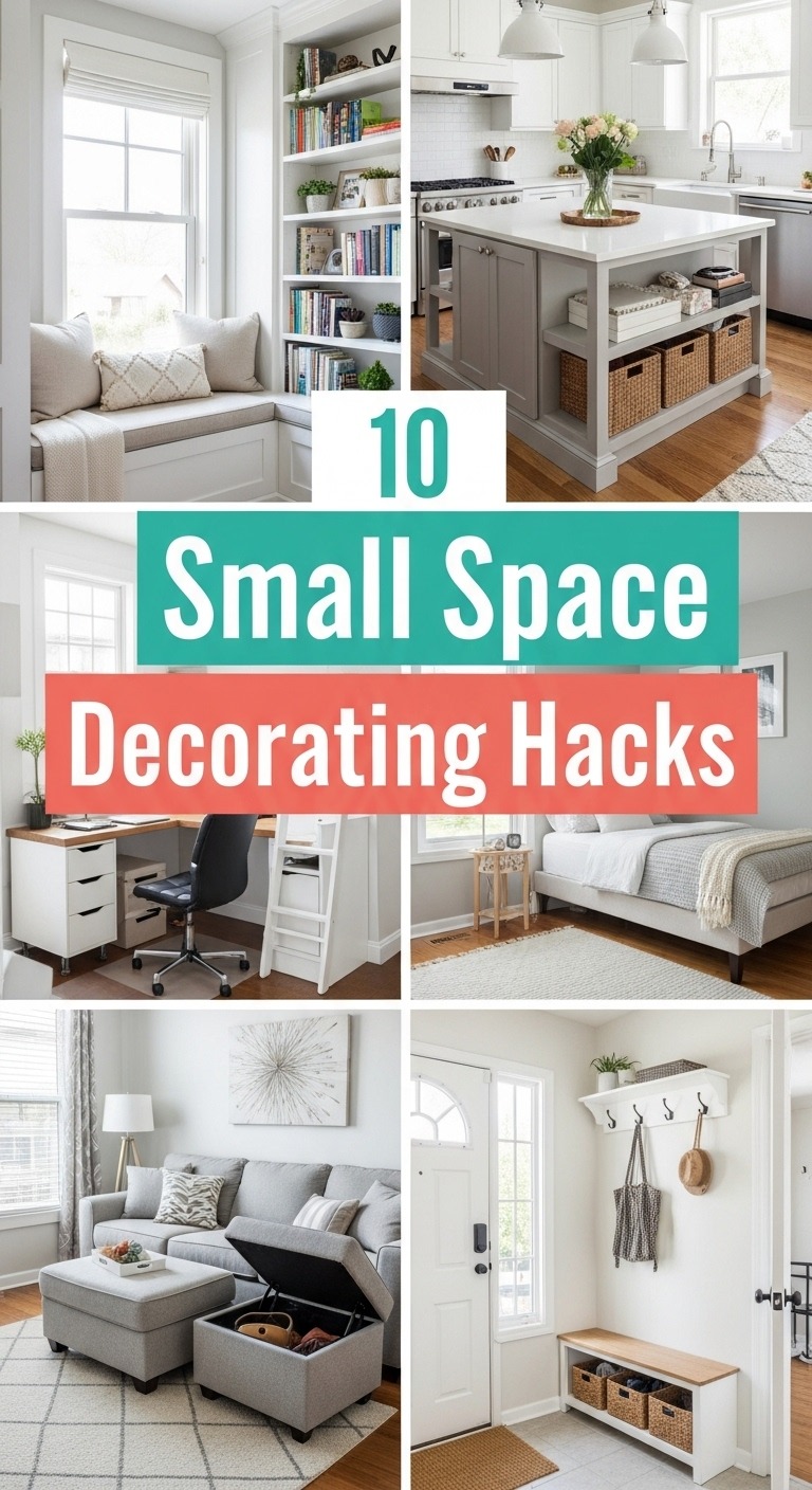 10 Small Space Decorating Hacks