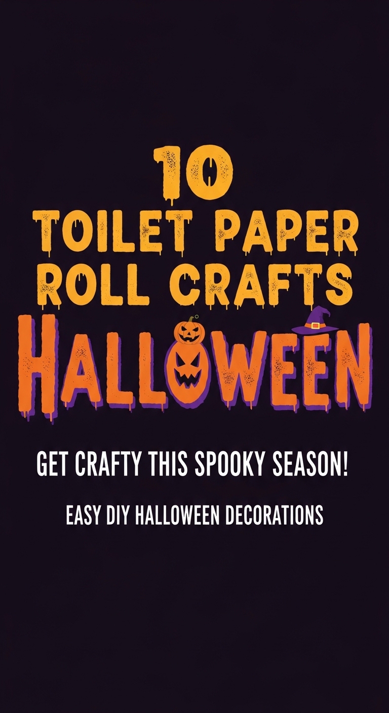 10 Toilet Paper Roll Crafts Halloween