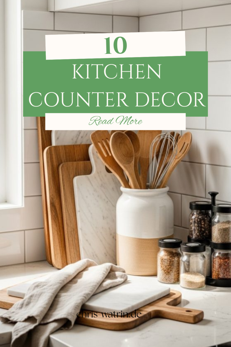 10 Kitchen Counter Decor