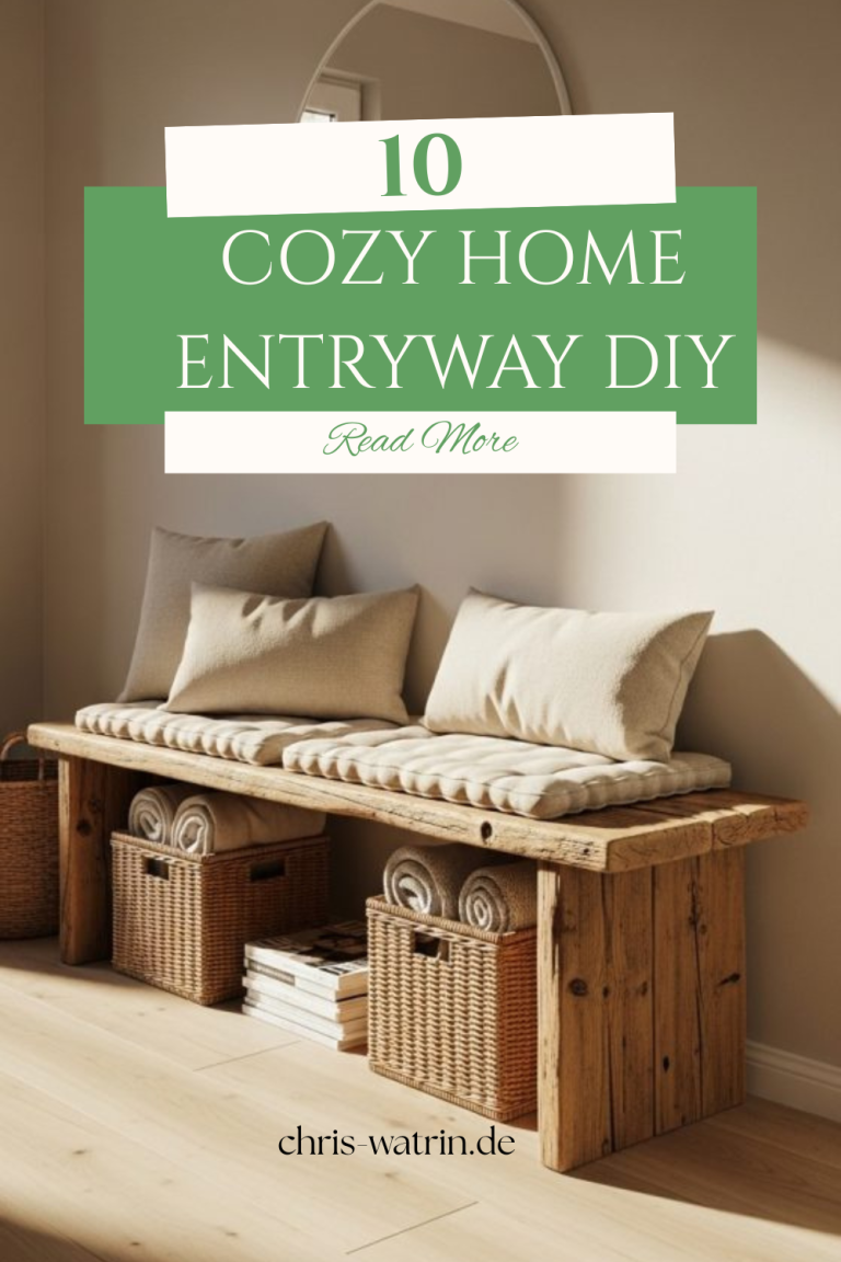10 Cozy Home Entryway DIY