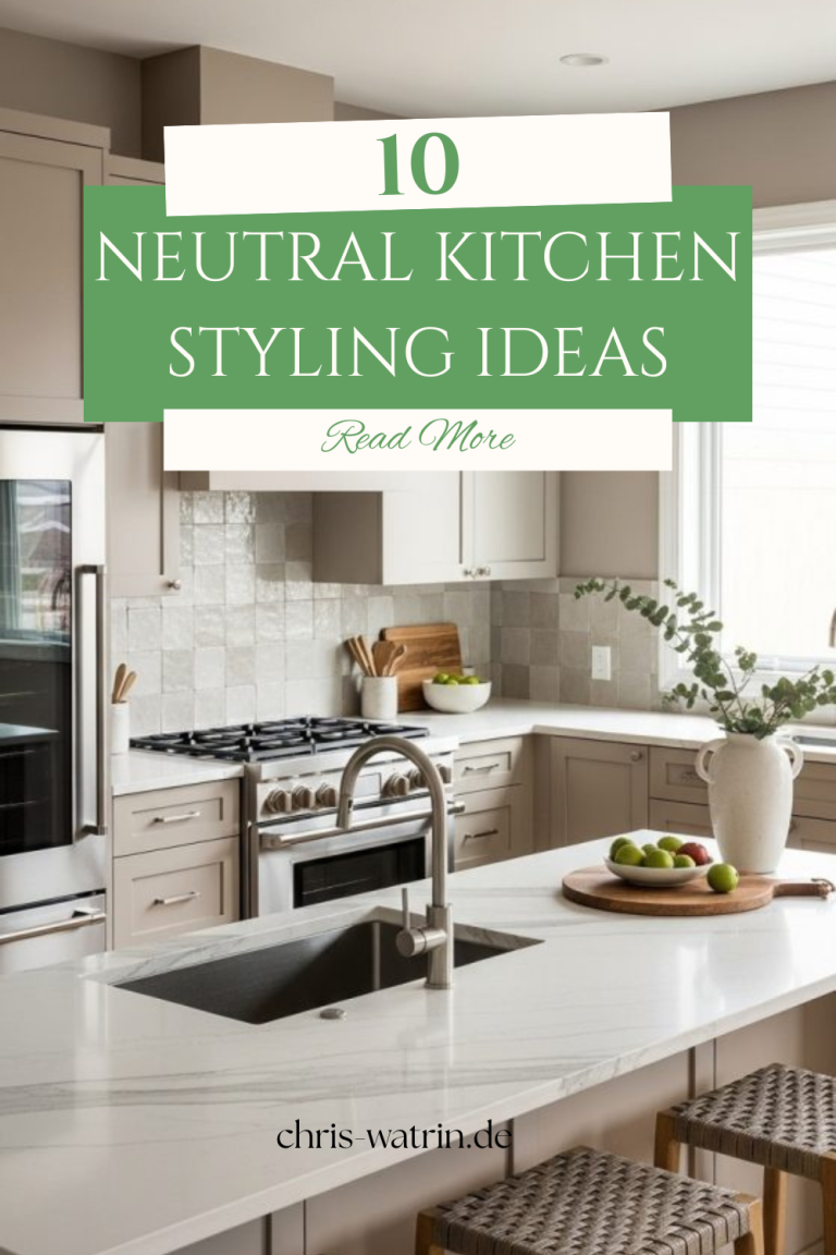 10 Neutral Kitchen Styling Ideas