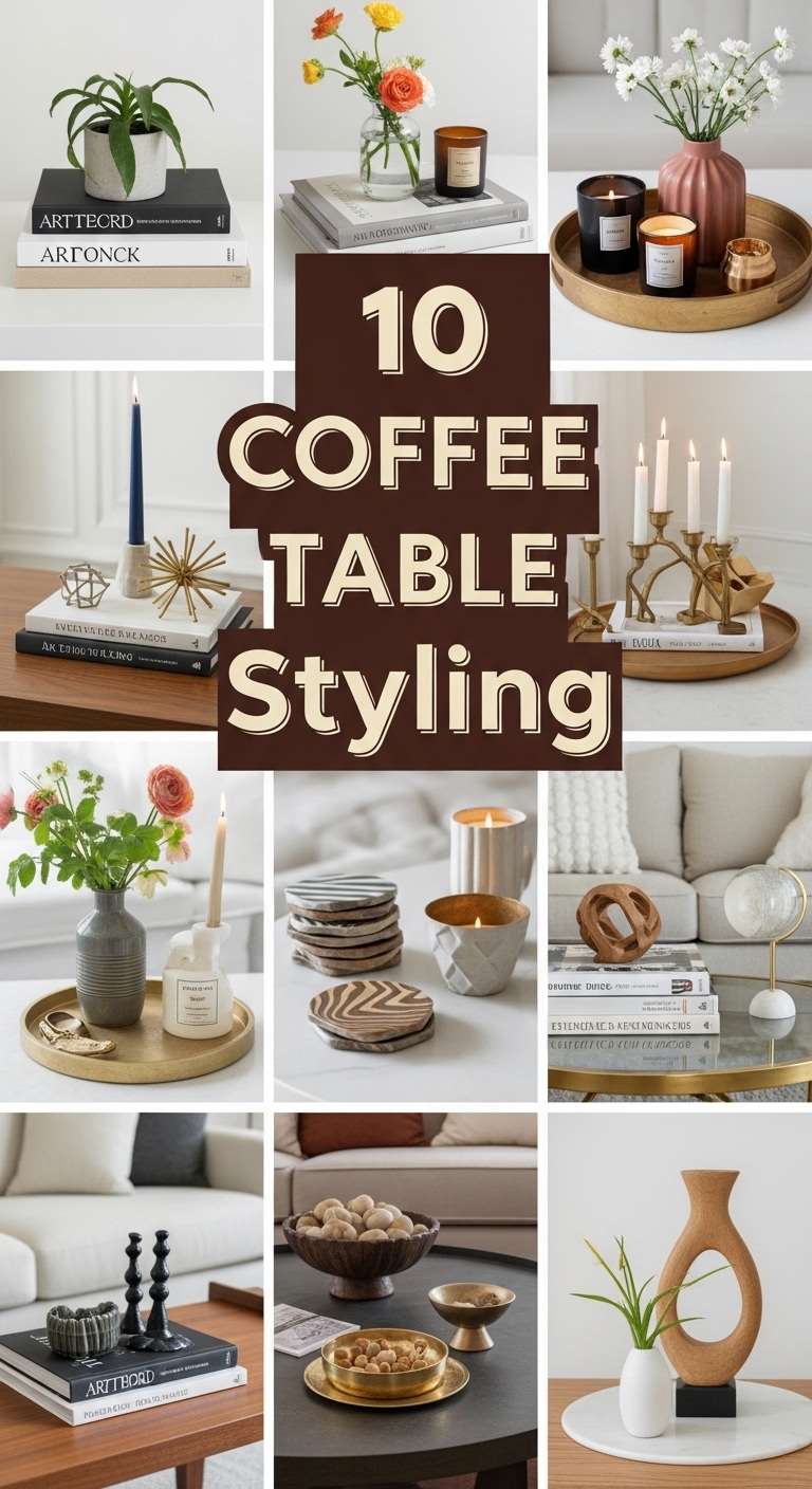 10 Coffee Table Styling