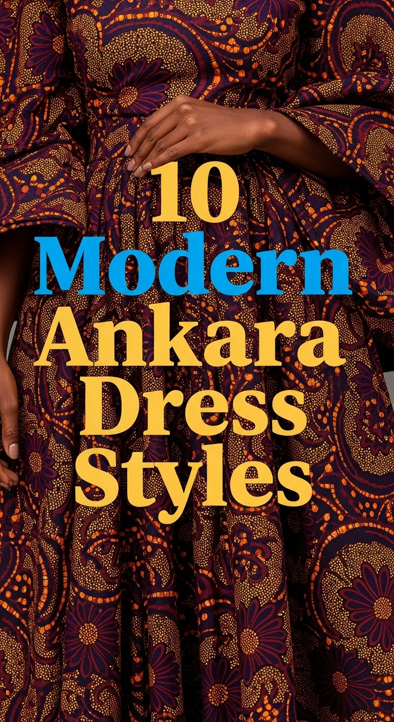 10 Modern Ankara Dress Styles