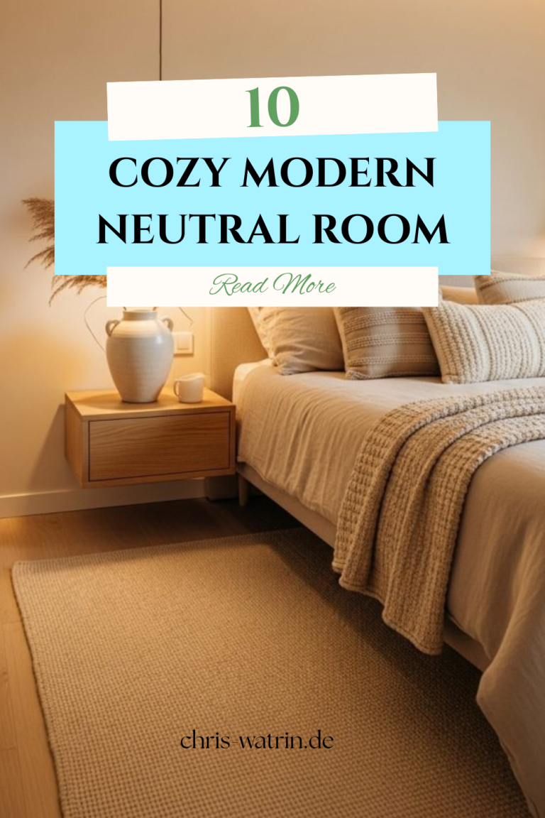 10 Cozy Modern Neutral Room