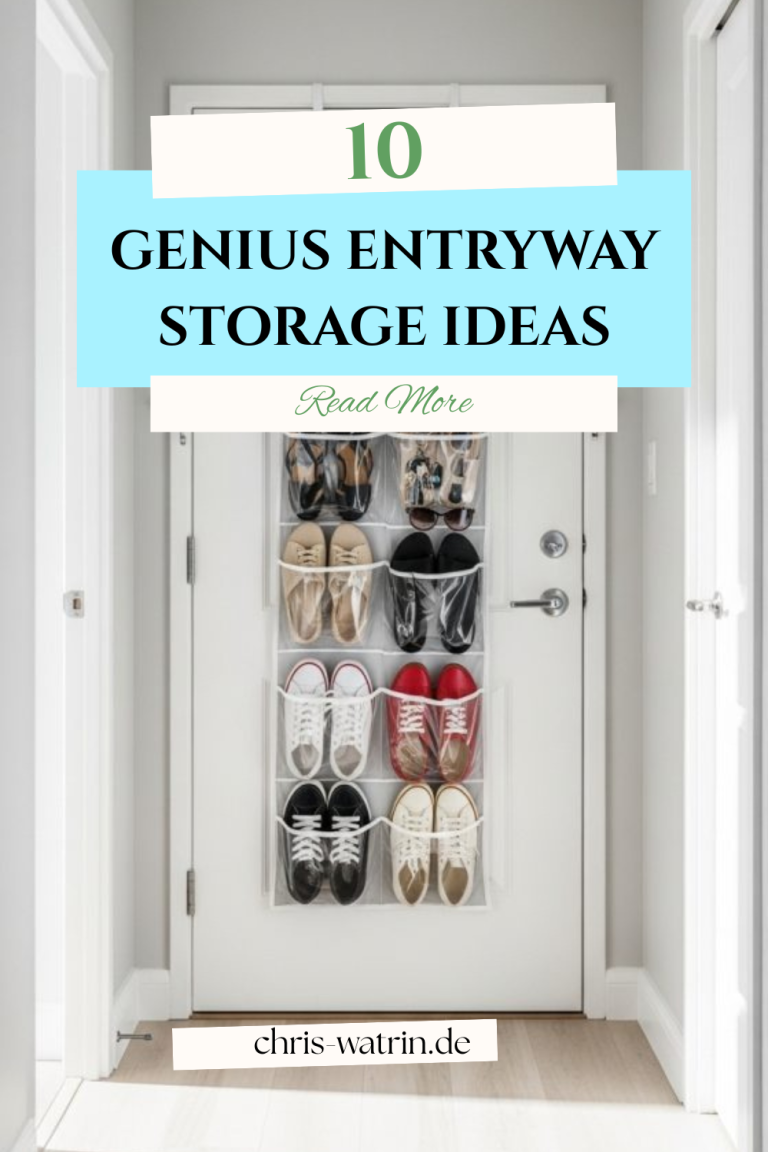 10 Genius Entryway Storage Ideas