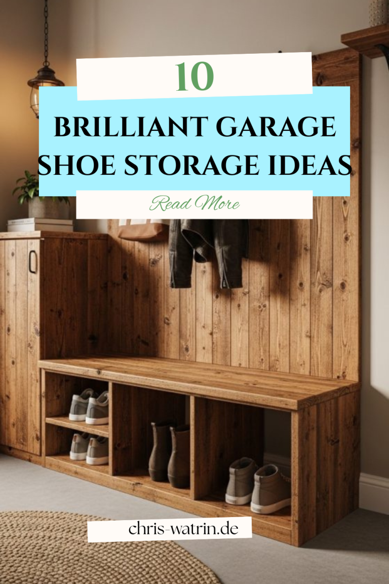 10 Brilliant Garage Shoe Storage Ideas