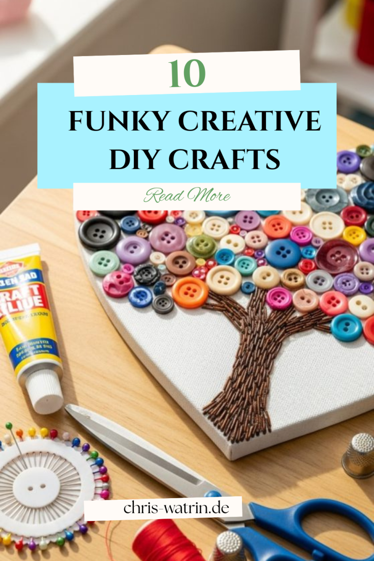 10 Funky Creative DIY Crafts