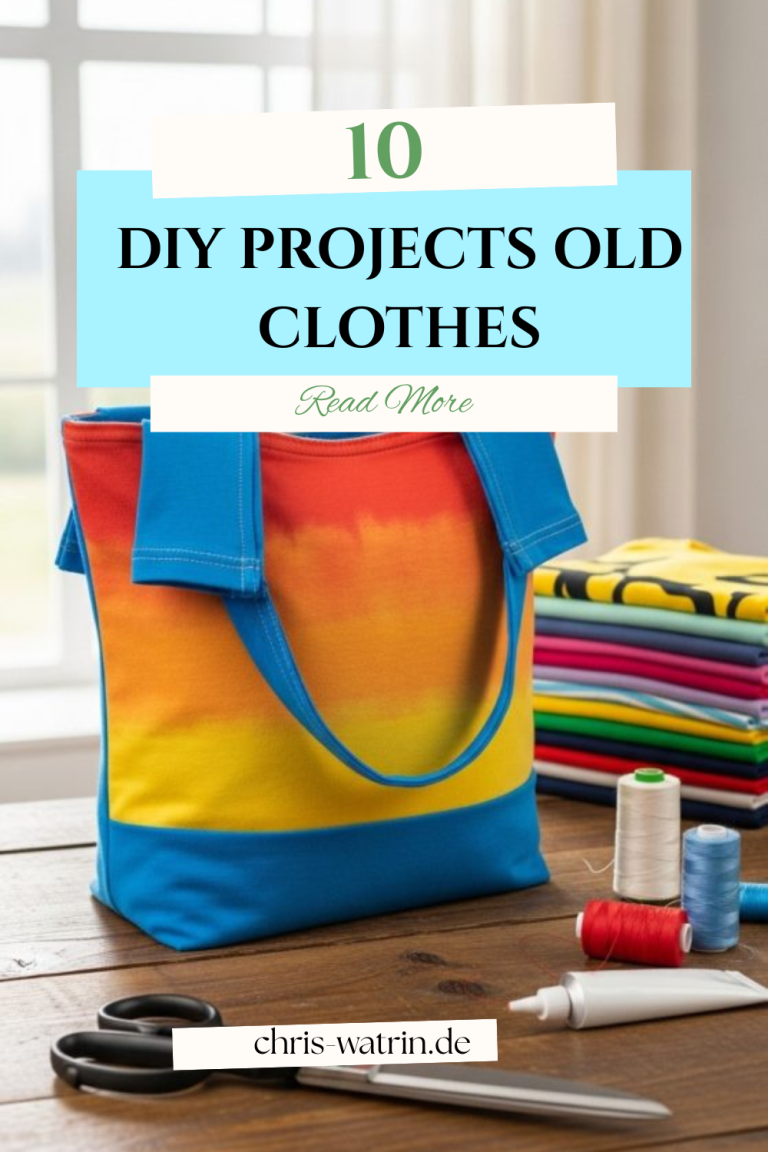 10 DIY Projects Old Clothes