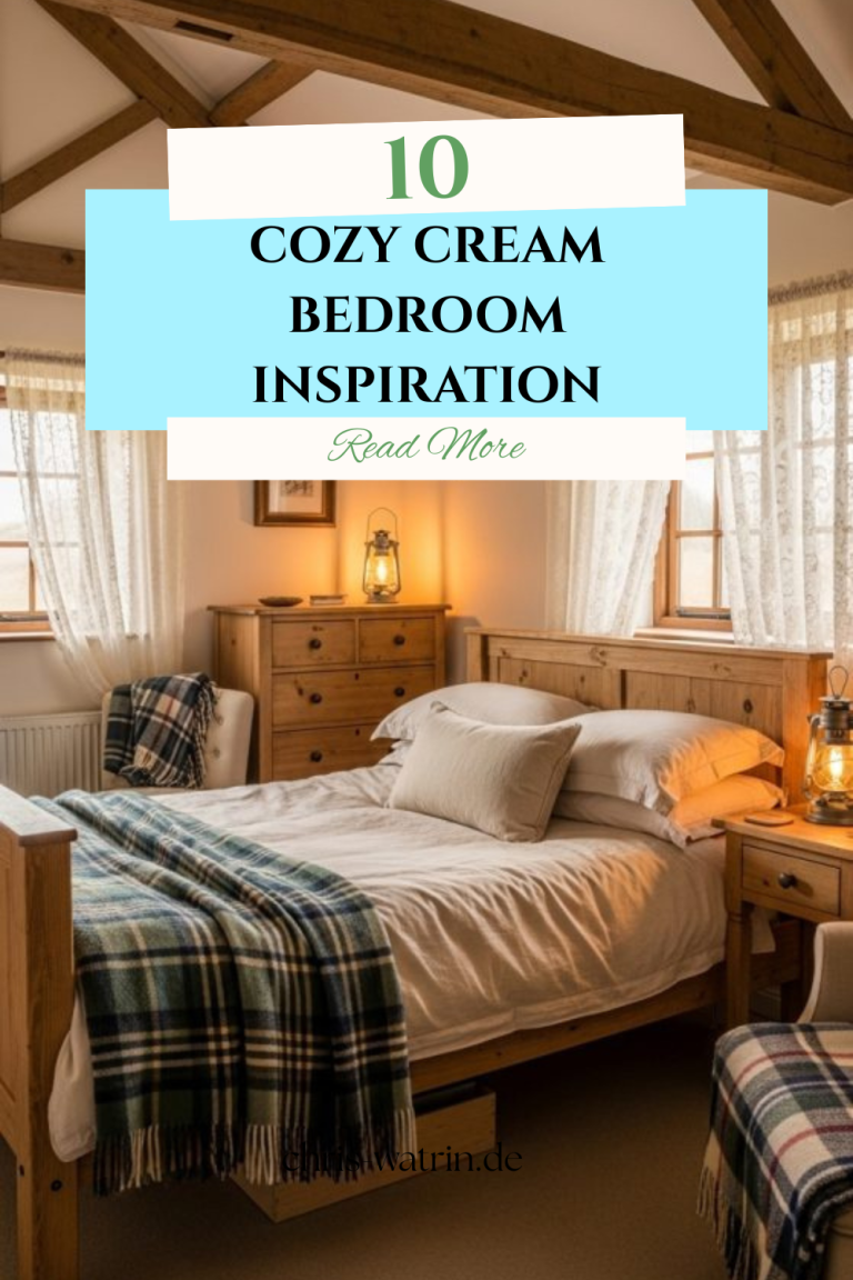 10 Cozy Cream Bedroom Inspiration