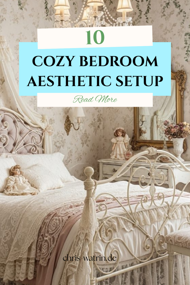 10 Cozy Bedroom Aesthetic Setup