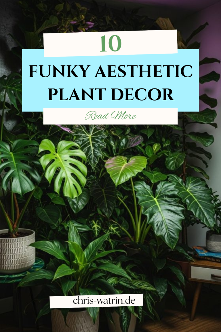 10 Funky Aesthetic Plant Decor