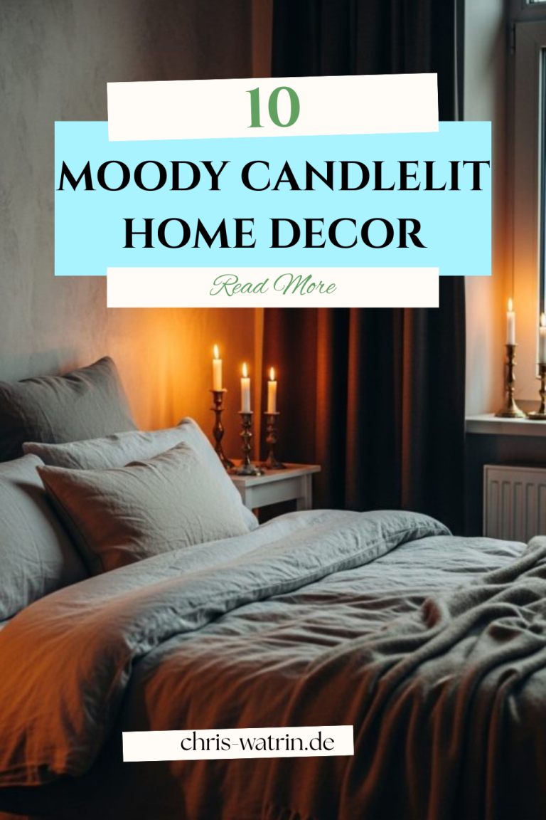 10 Moody Candlelit Home Decor