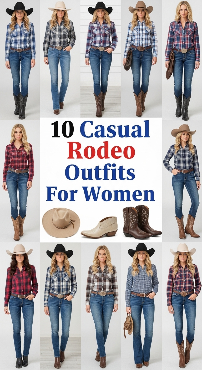 10 Casual Rodeo Outfits For Women