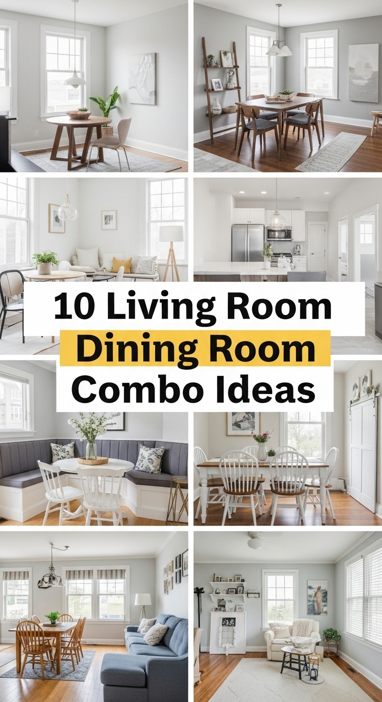10 Living Room Dining Room Combo Ideas