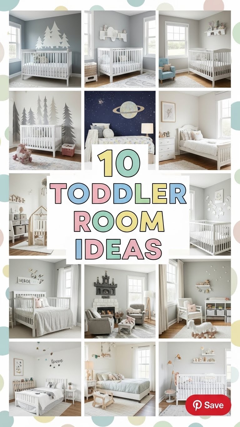 10 Toddler Room Ideas