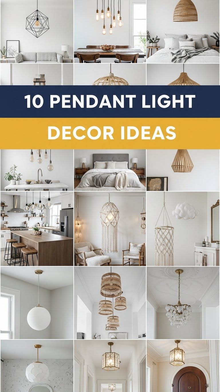 10 Pendant Light Decor Ideas