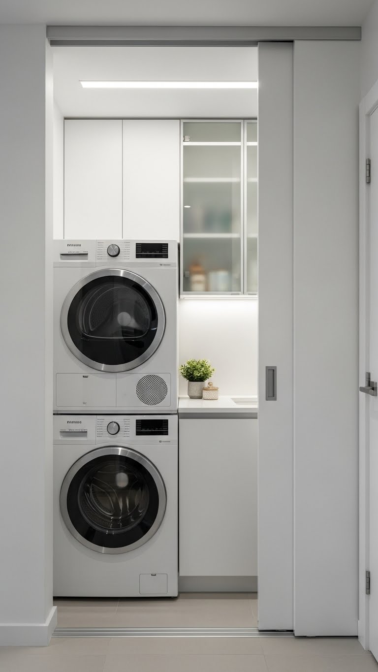 10 Small Hallway Laundry Room Ideas - Binet DIY