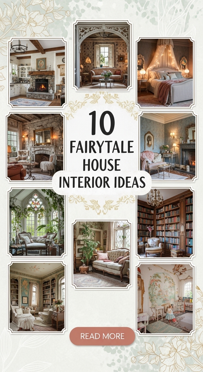 10 Fairytale House Interior Ideas