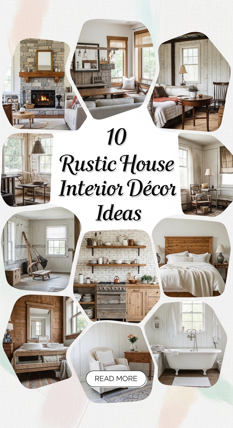 10 Rustic House Interior Décor Ideas