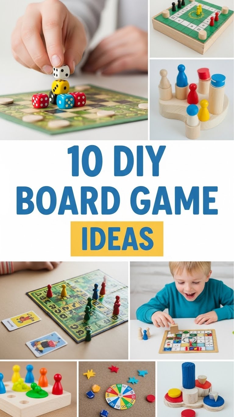 10 DIY Board Game Ideas