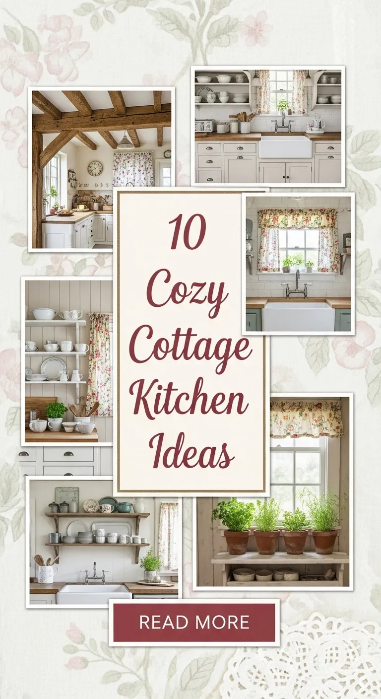10 Cozy Cottage Kitchen Ideas