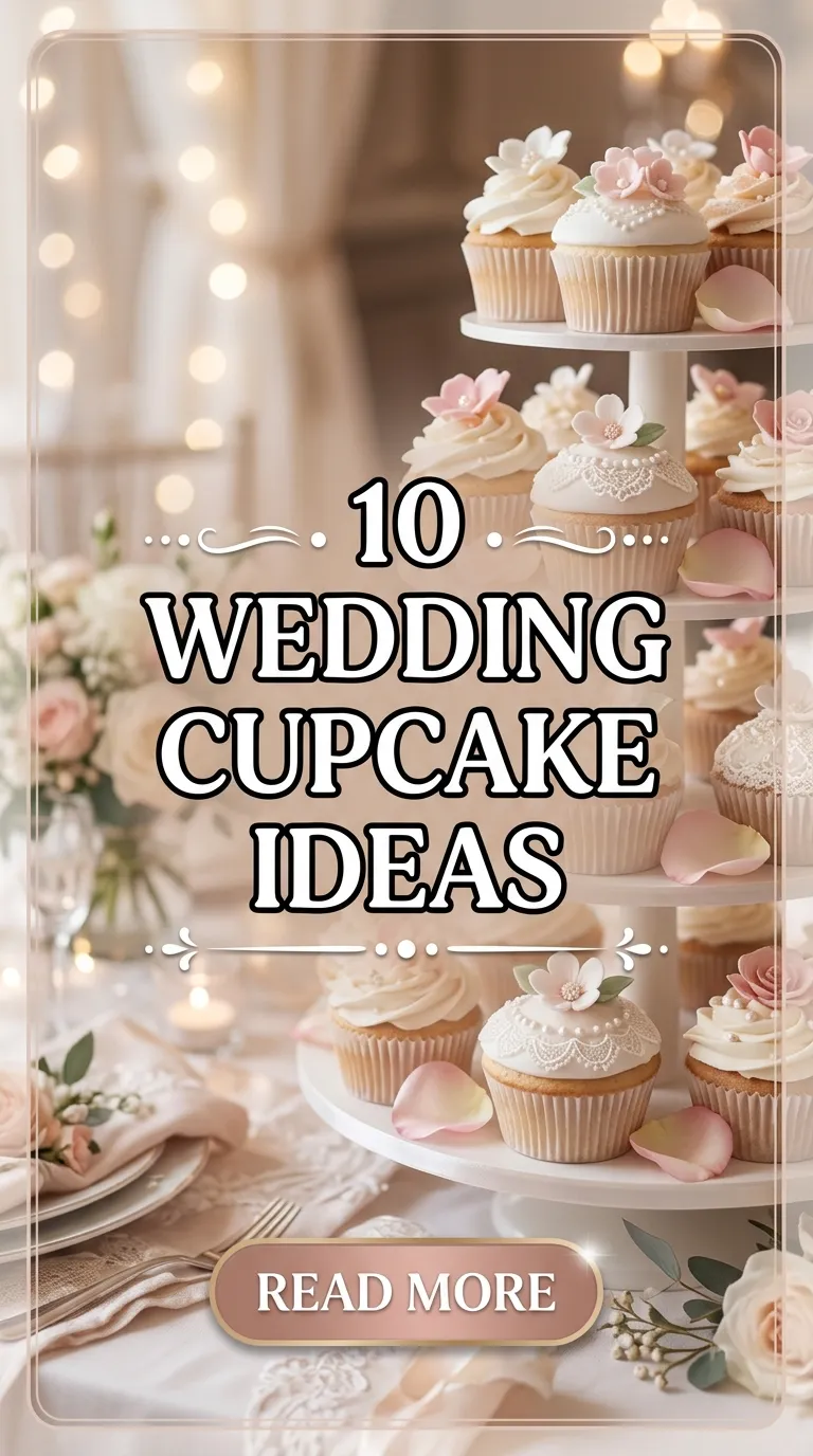 10 Wedding Cupcake Ideas