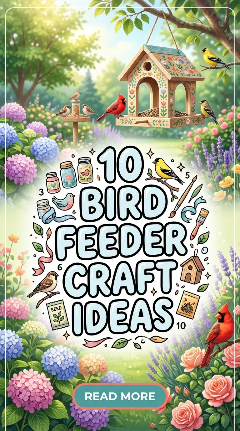 10 Bird Feeder Craft Ideas