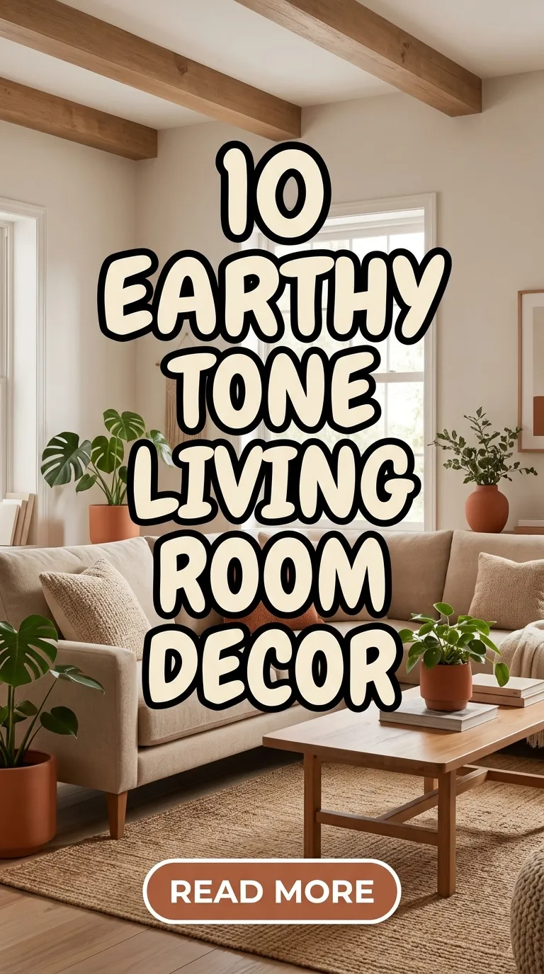 10 Earthy Tone Living Room Decor