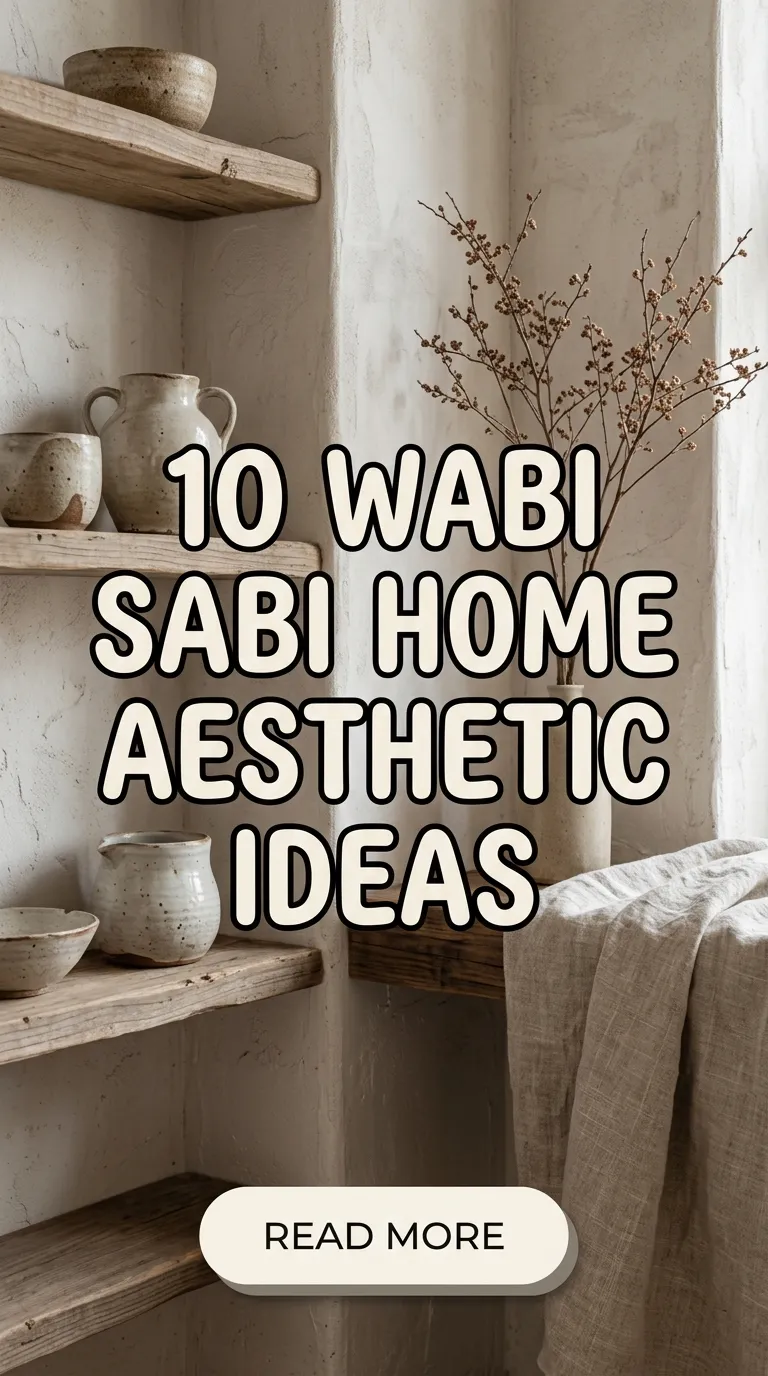 10 Wabi Sabi Home Aesthetic Ideas