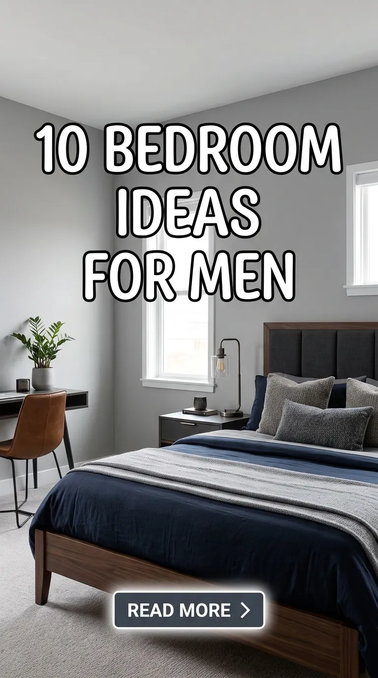 10 Bedroom Ideas For Men