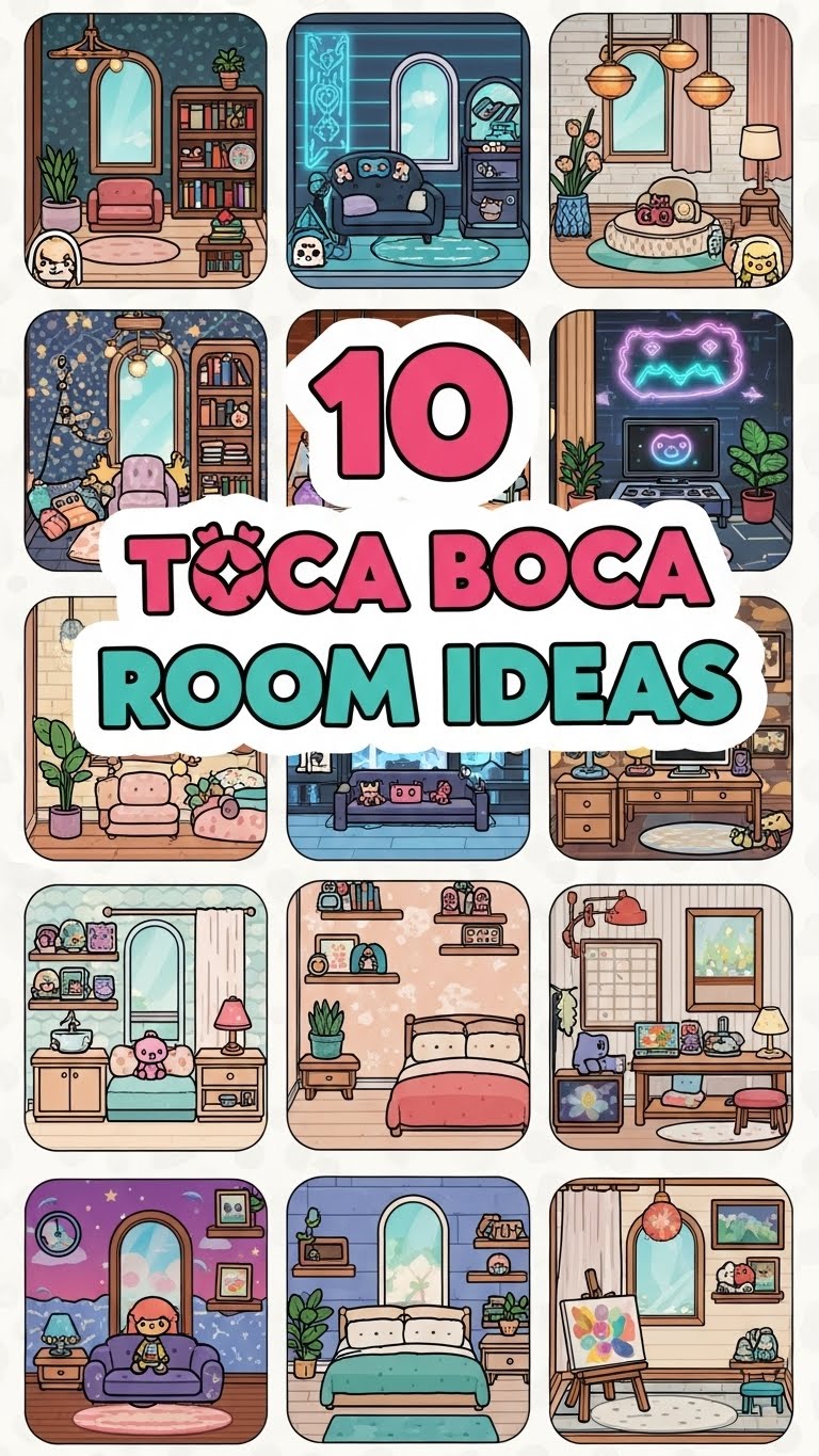 10 Toca Boca Room Ideas