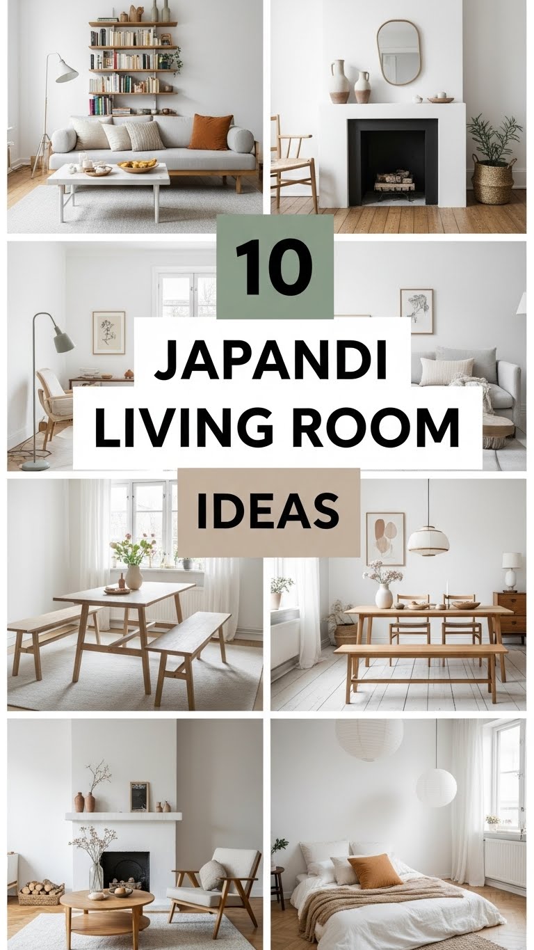 10 Japandi Living Room Ideas