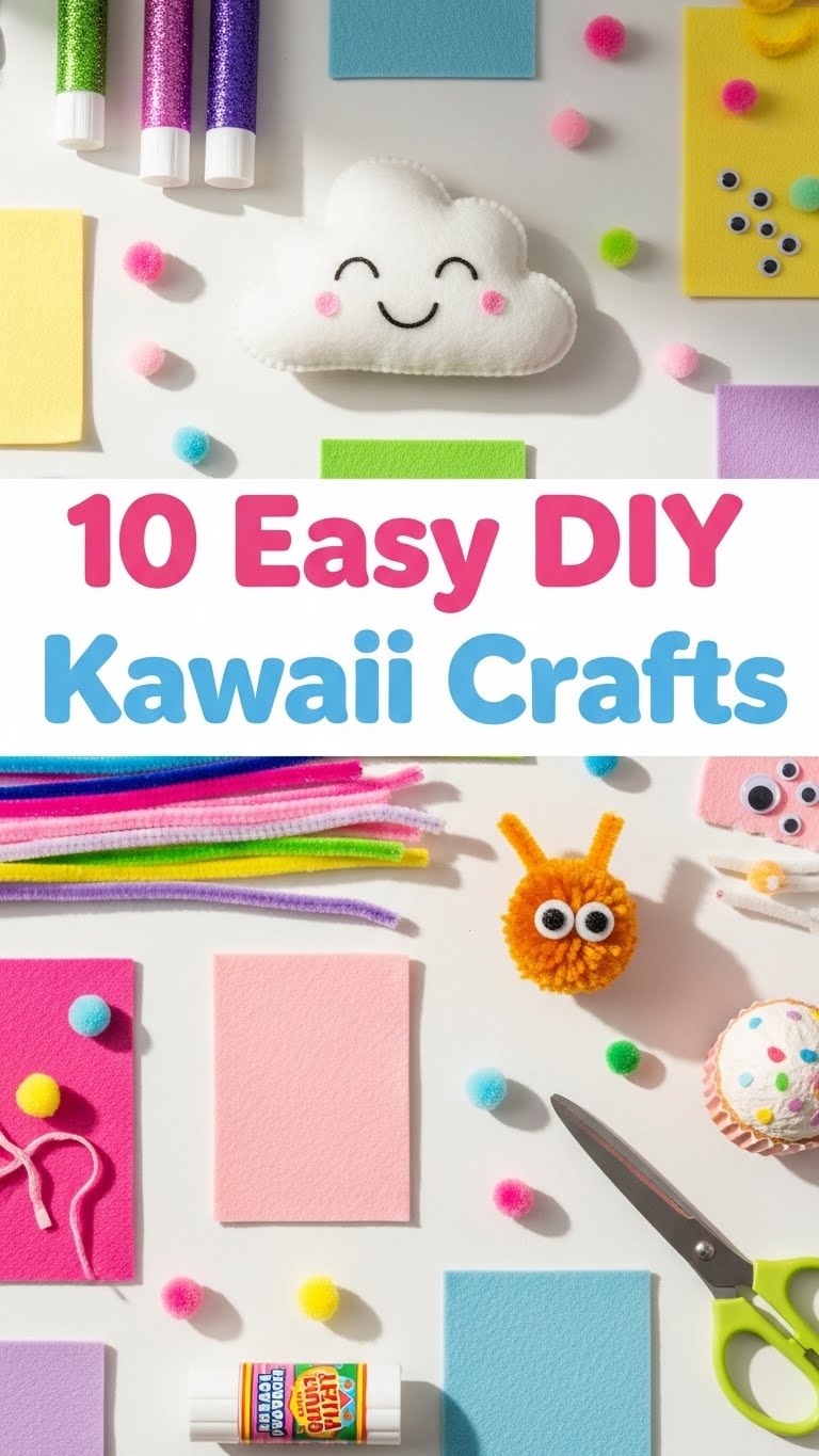 10 Easy DIY Kawaii Crafts