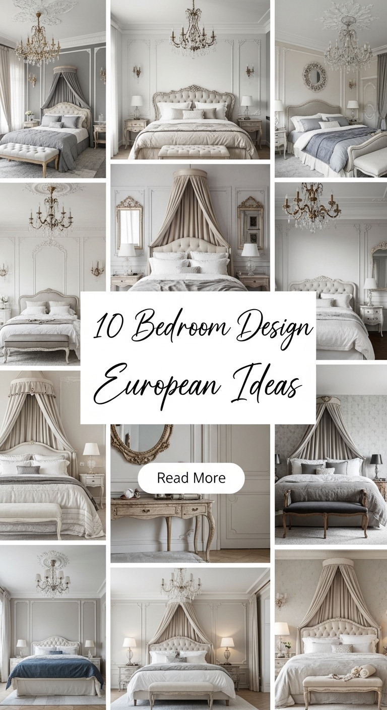 10 Bedroom Design European Ideas